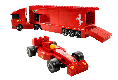 Lego Racers 8153 Tiny Turbo Ferrari Truck