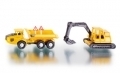 Siku Dumper mit Bagger 1648