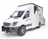 Bruder Mercedes-Benz Sprinter Tiertransporter