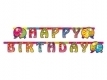 Girlande Happy Birthday Luftballons