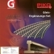 Modelleisenbahn Gleiserg�nzungs Set mit Prellbock