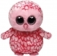 TY Beanie Boos Pinky Buddy Schleiereule pink