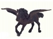 Papo 39068 Pegasus schwarz
