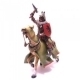Der Wolfenprinz mit Pferd - Plastoy Figur