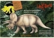 Fluoreszierender Sticker Triceratops