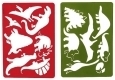 Schablonen-Set T-Rex von Spiegelburg