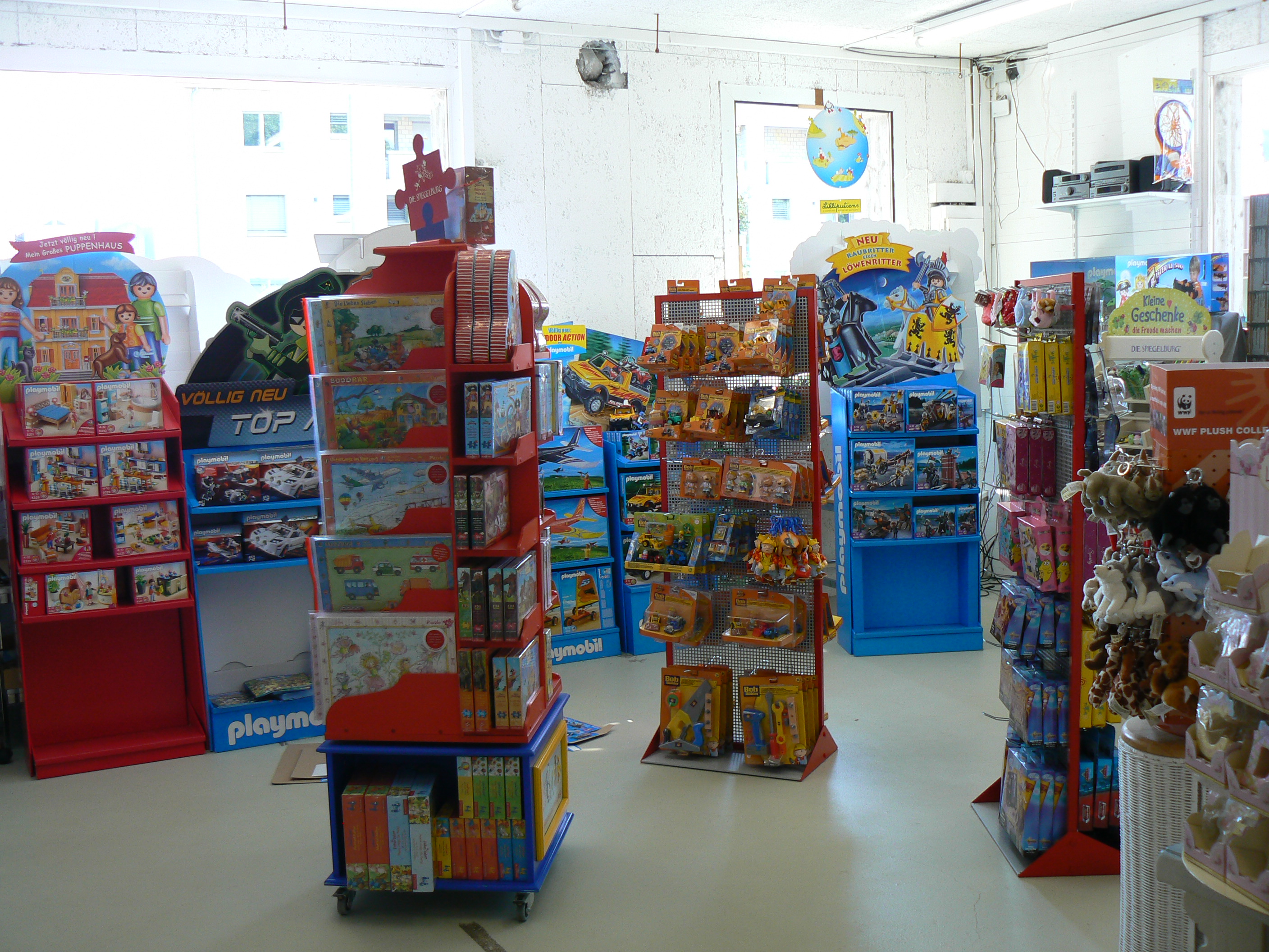 Kinderspielzeug im Laden